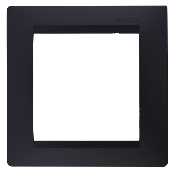 Рамка универсальная Simon 15 1 пост графит