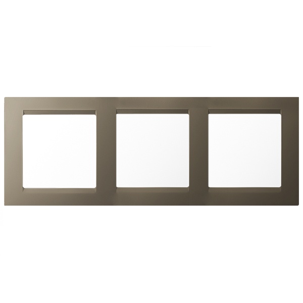 Рамка универсальная Simon 15 3 поста шампань