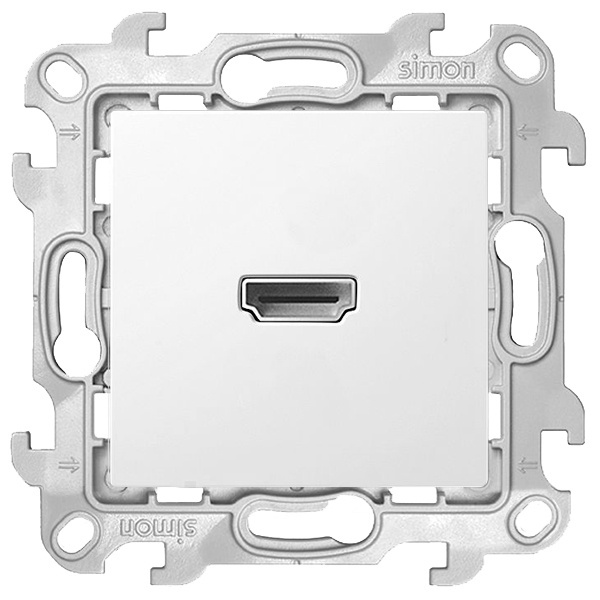 Розетка HDMI Simon 24 Harmonie 1.4, белый