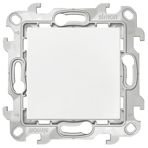 Одноклавишный выключатель Simon 24 Harmonie Push&Go, белый