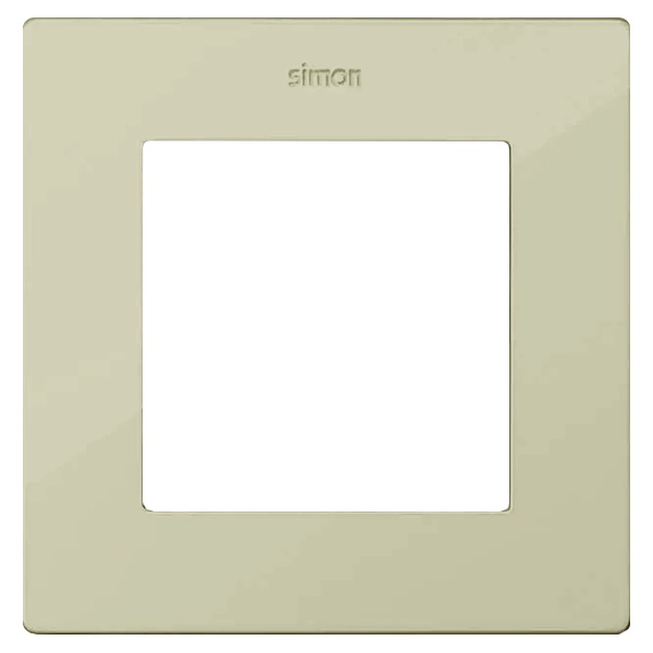 Рамка Simon 24 Harmonie 1 пост, слоновая кость (бежевый)