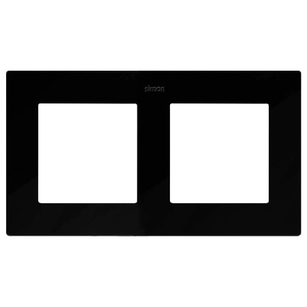 Рамка Simon 24 Harmonie 2 поста, графит