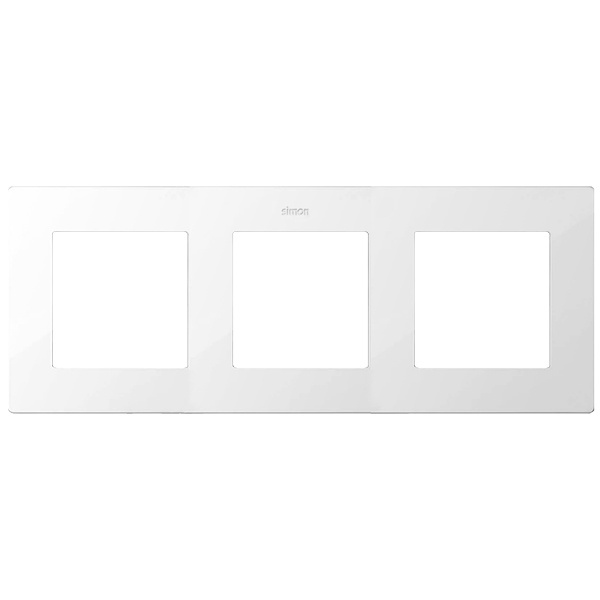 Рамка Simon 24 Harmonie 3 поста, белый
