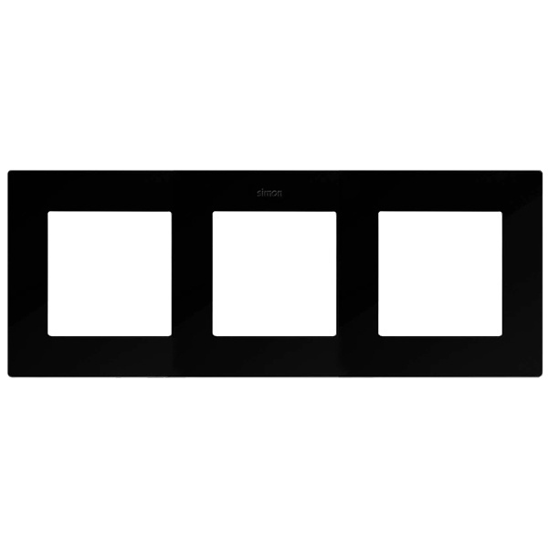 Рамка Simon 24 Harmonie 3 поста, графит