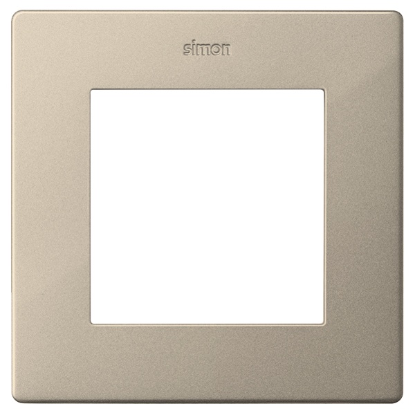 Рамка Simon 24 Harmonie 1 пост, шампань