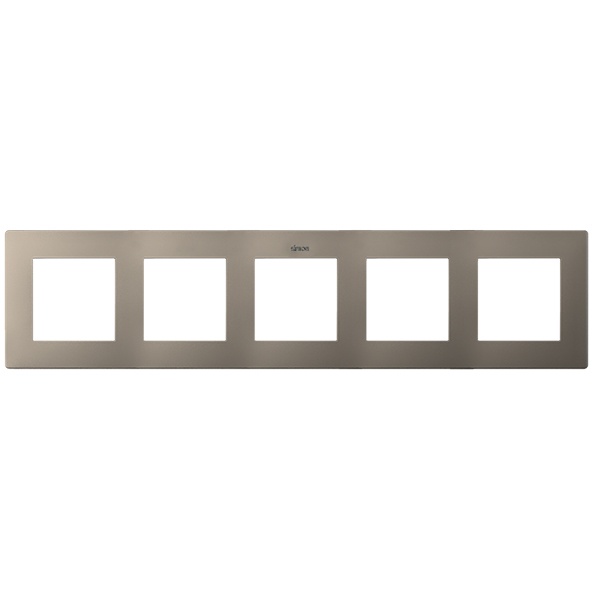 Рамка Simon 24 Harmonie 5 постов, шампань