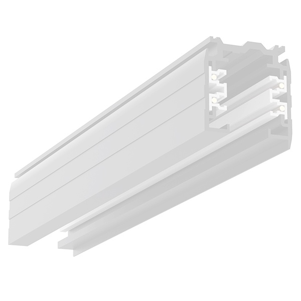 Шинопровод трехфазный Вартон белый 2 м