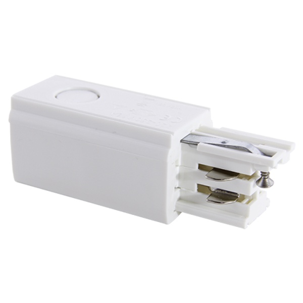 Кабельный ввод Вартон левый белый (подвод питания)