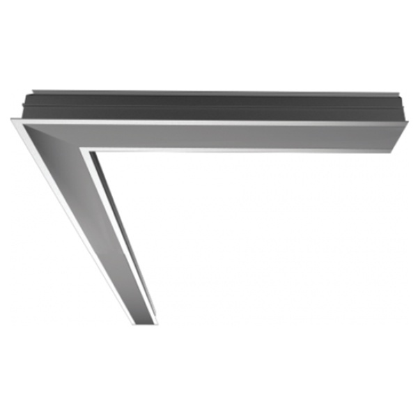 Светильник светодиодный Universal-Line встраиваемый угловой правый/левый 38W 4200K 650*650*69мм IP40