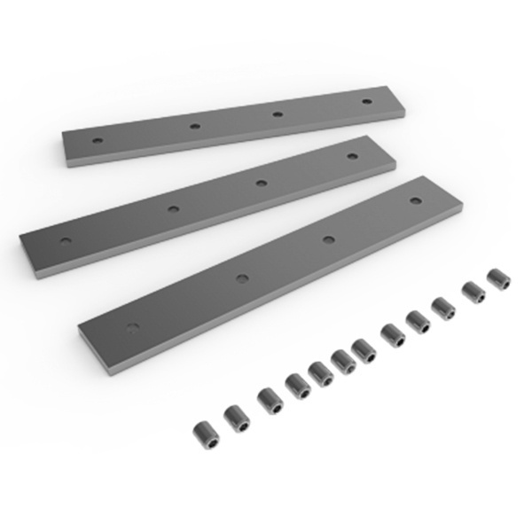 Комплект креплений для монтажа в линию светильника Вартон Universal-Line (3 пластины и винты)