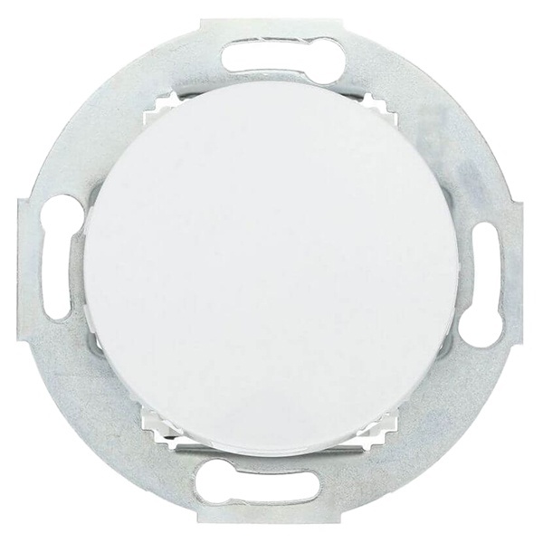 Выключатель одноклавишный Экопласт 10А 250В Vintage, белый