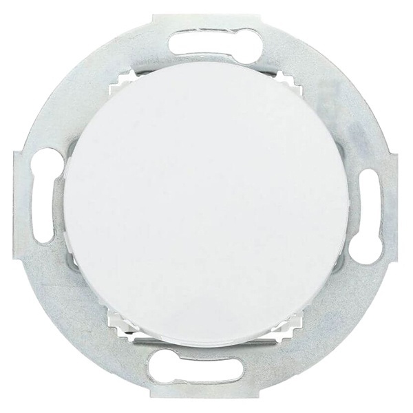 Выключатель-кнопка одноклавишный Экопласт 10А 250В Vintage, белый