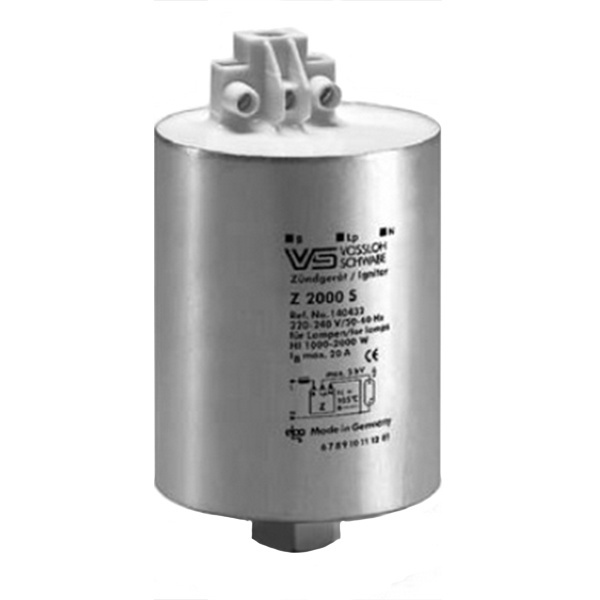 ИЗУ VS Z 2000S 220-240V 20A 4-5kV d65x104 для МГЛ и натриевых ламп