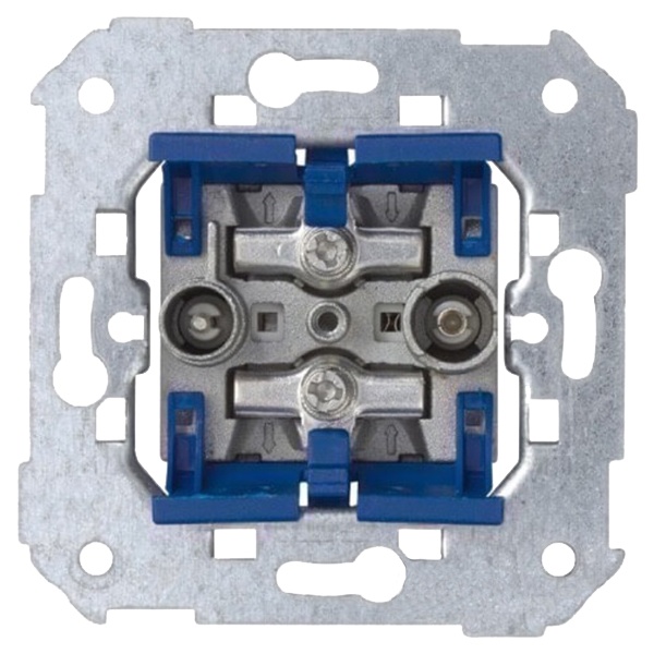 Розетка R-TV+SAT Simon 82 проходная (цифровой сигнал), механизм