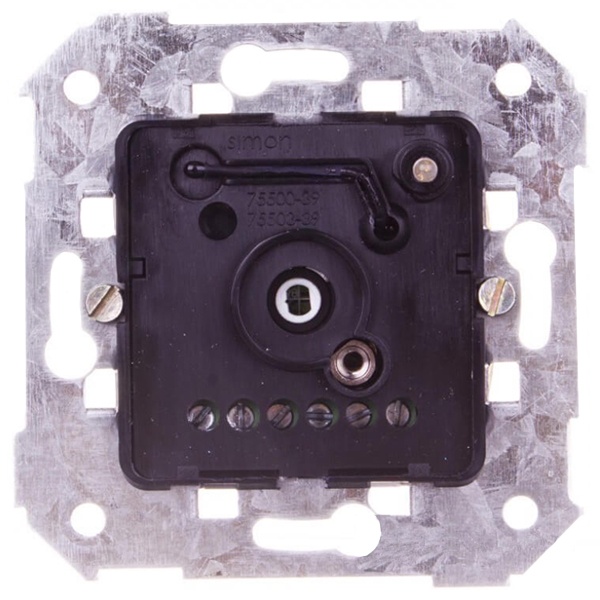 Термостат Simon 82 для управления системами отопления и кондиционирования 8А 5-35°С S27, механиз