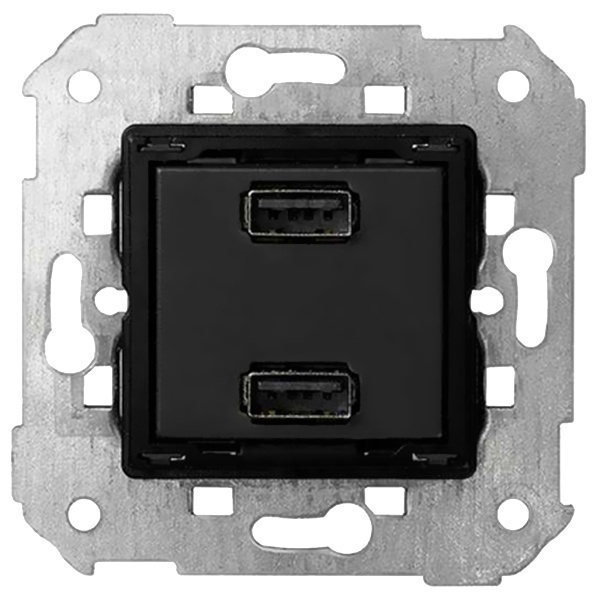 Зарядное устройство Simon 82 2xUSB 2,1А, механизм