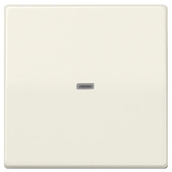Клавиша Simon 82 для выключателя одноклавишного с подсветкой экспресс-монтаж, слоновая кость (бежевый)