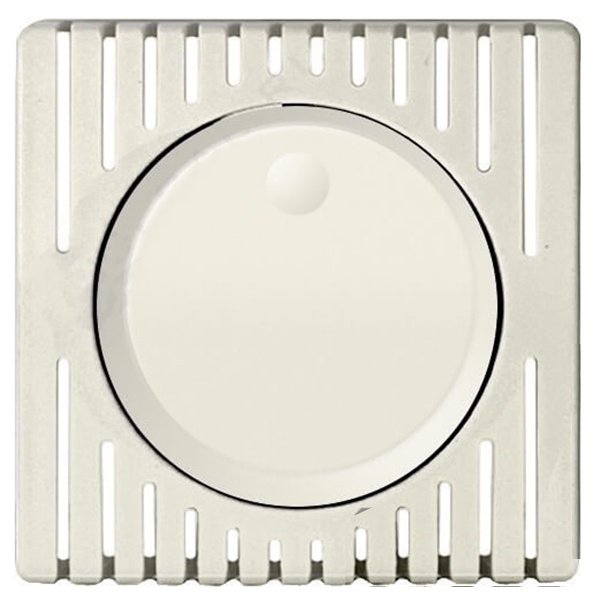 Накладка Simon 82 на проходной поворотно-нажимной светорегулятор 100-1000 Вт, слоновая кость (бежевый)