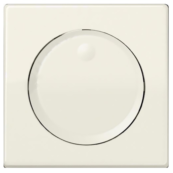 Накладка Simon 82 на проходной поворотно-нажимной светорегулятор, слоновая кость (бежевый)
