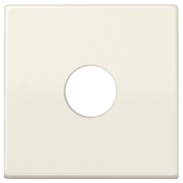 Накладка Simon 82 на аудиорозетку для подключения одной аудиоколонки, слоновая кость (бежевый)