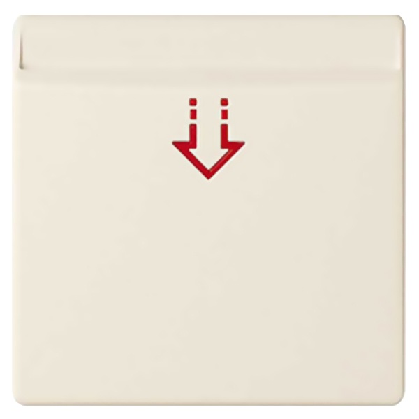 Накладка Simon 82 на выключатель под карточку, слоновая кость (бежевый)