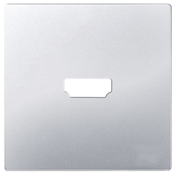 Накладка для коннектора Simon 82 HDMI v 14 (мама), алюминий