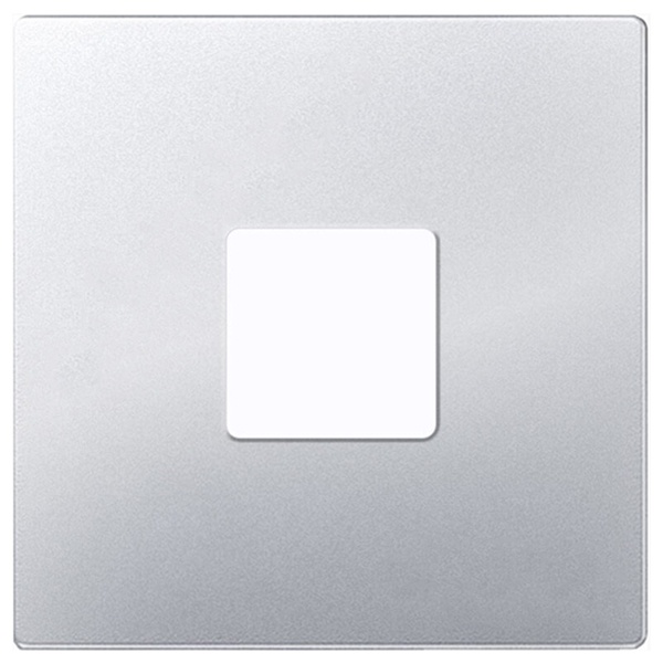 Накладка для зарядного устройства Simon 82 2*USB, алюминий