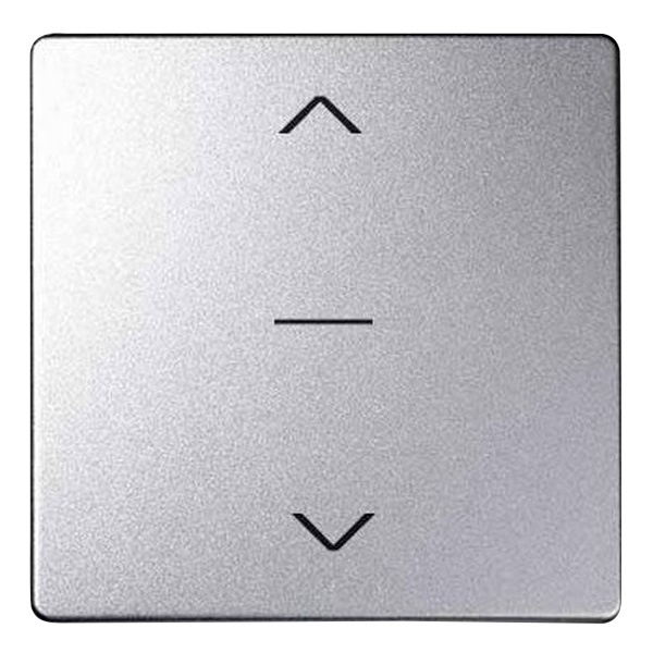 Накладка Simon 82 на трехпозиционный переключатель управления жалюзи, алюминий