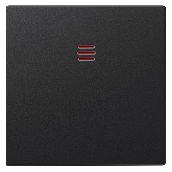 Клавиша Simon 82 для выключателя с подсветкой, графит