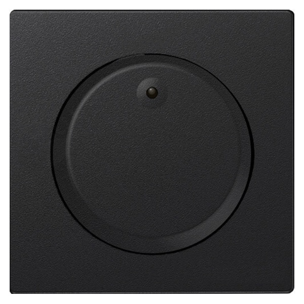 Накладка Simon 82 на проходной светорегулятор с подсветкой, графит