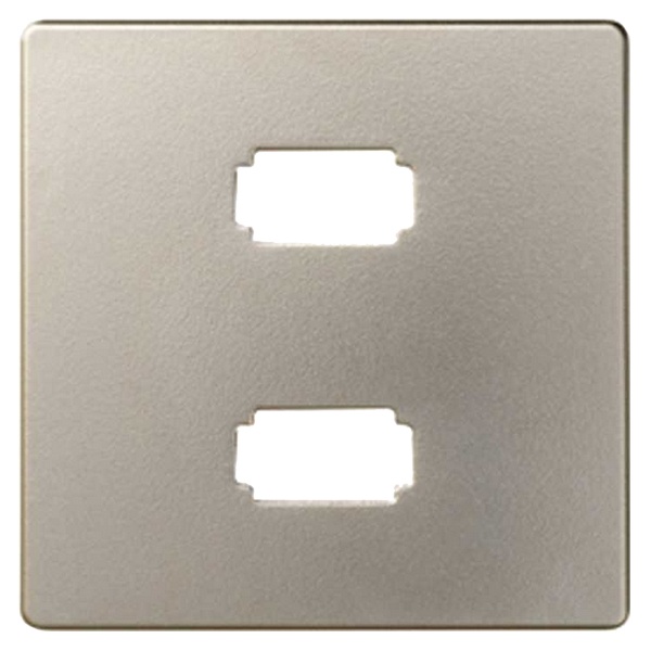 Накладка для коннектора Simon 82 2*USB 2.0 типа А (мама), шампань