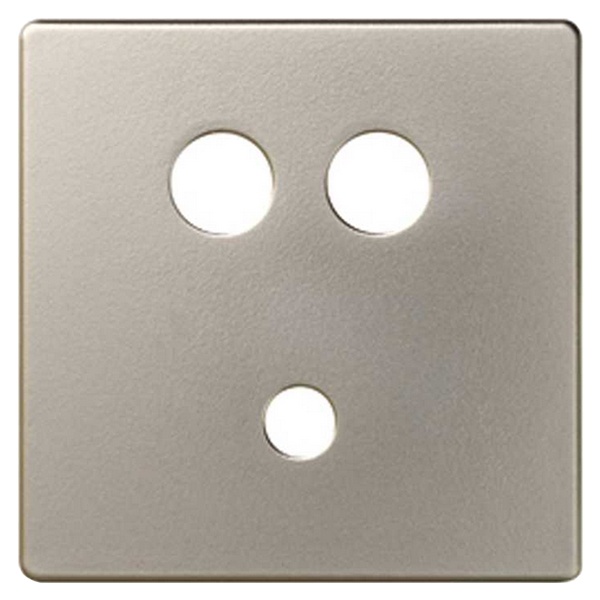 Накладка для коннектора Simon 82 мини-джек + 2RCA, шампань