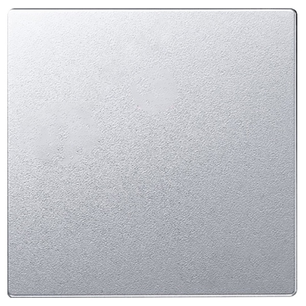 Клавиша Simon 82 Detail для одноклавишного выключателя, холодный алюминий