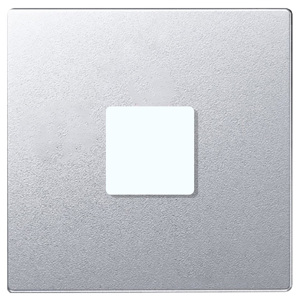 Накладка Simon 82 Detail для зарядного устройства 2*USB, холодный алюминий