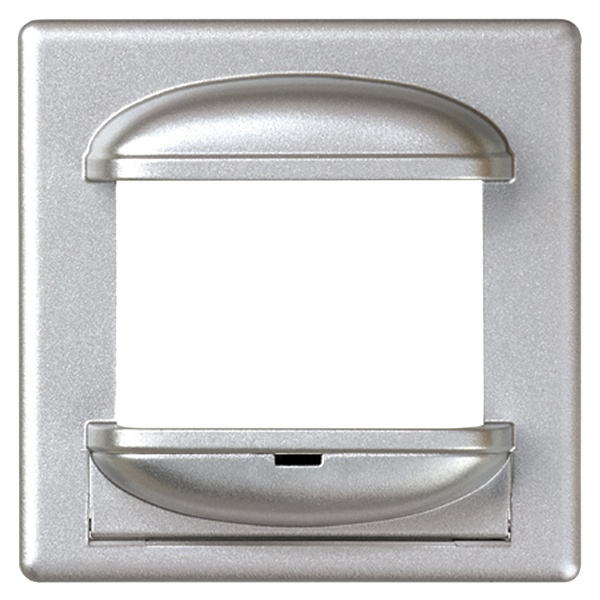 Накладка Simon 82 Detail на датчик движения проходной, холодный алюминий