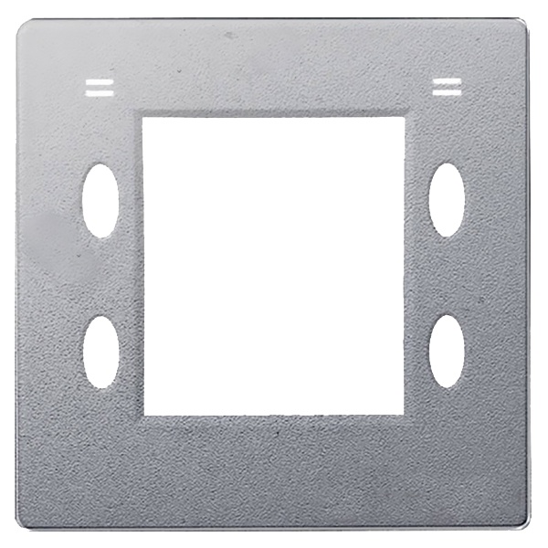 Накладка Simon 82 Detail для механизмов контроля времени, холодный алюминий