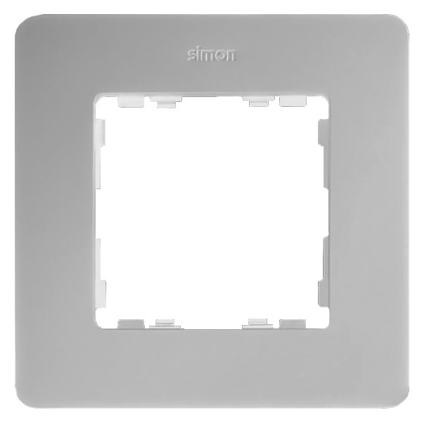 Рамка 1 пост Original Simon 82 Detail, белый-индиго