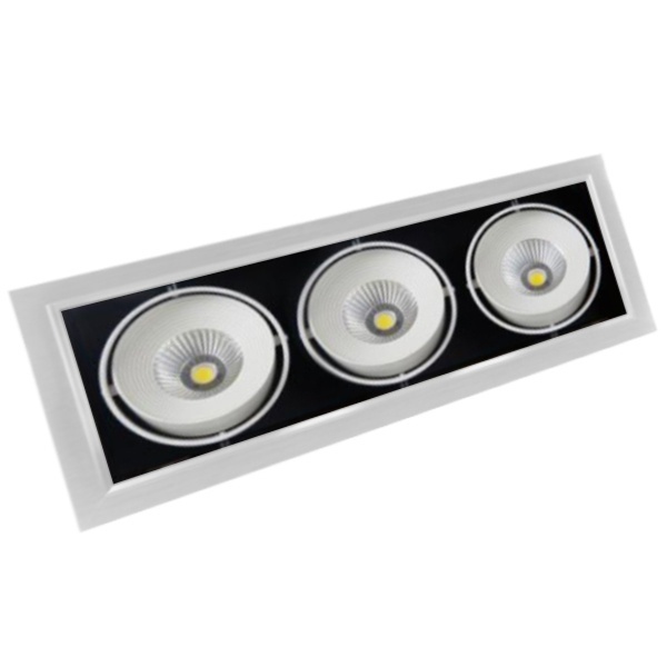 Светодиодный светильник карданный JazzWay PSP-S 213 24W 4000K 230V 1440Lm 55° белый