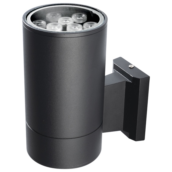 Светильник светодиодный уличный настенный JazzWay PWL-200110/30D 1x9W 6500K 230V 810Lm IP65 черный