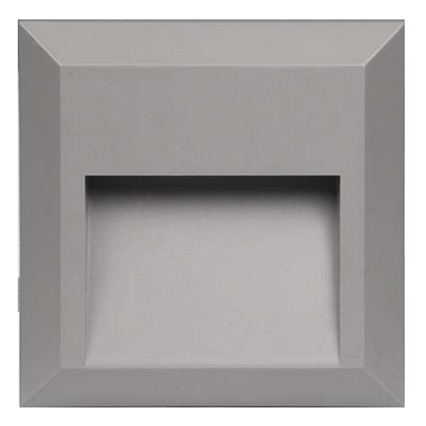 Светодиодный светильник JazzWay PST/W S124124 2w 4000K GREY IP65 фасадный