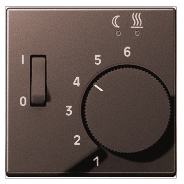 Накладка для регулятора подогрева пола Jung A FTR231U Мокко