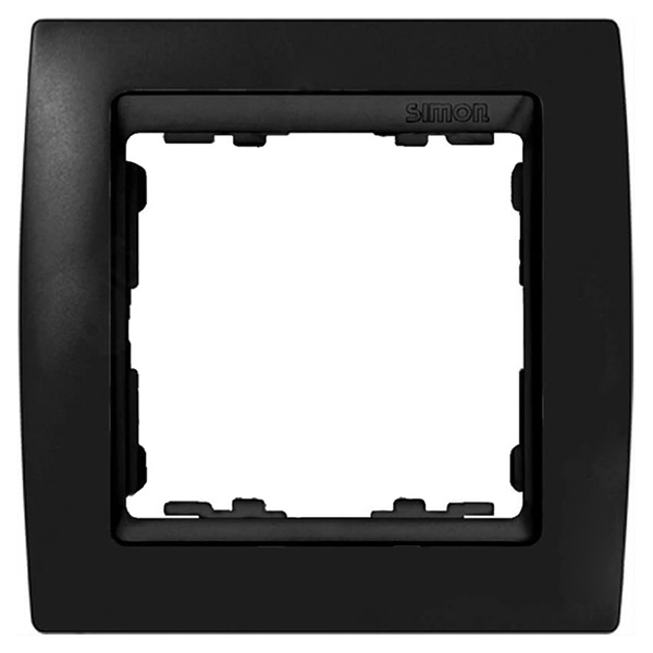 Рамка 1 пост Simon 82, графит-графит