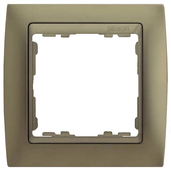 Рамка 1 пост Simon 82, шампань-шампань