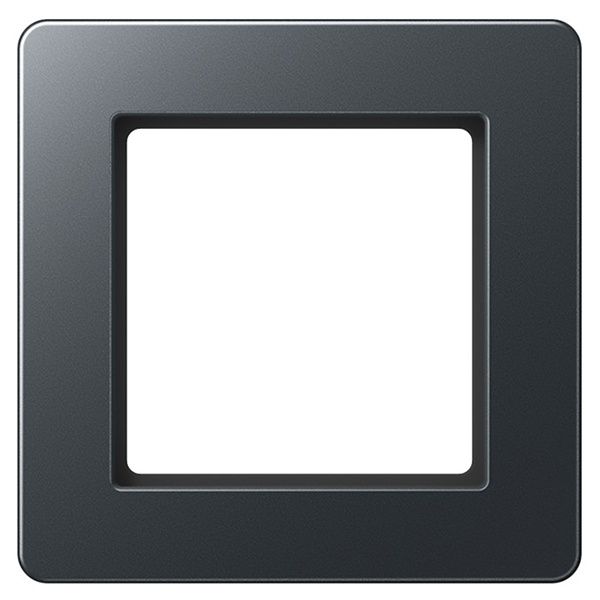 Рамка 1-ая Jung A flow Матовый антрацит