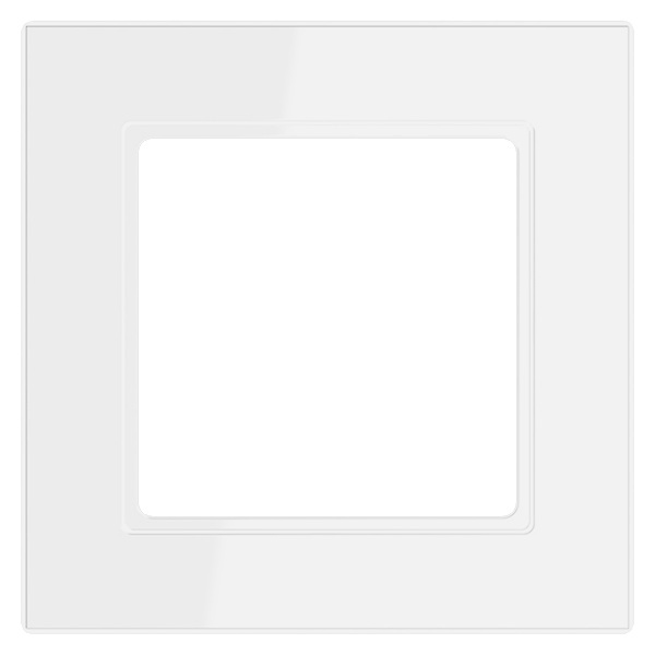 Рамка 1-ая Jung A flow Белый