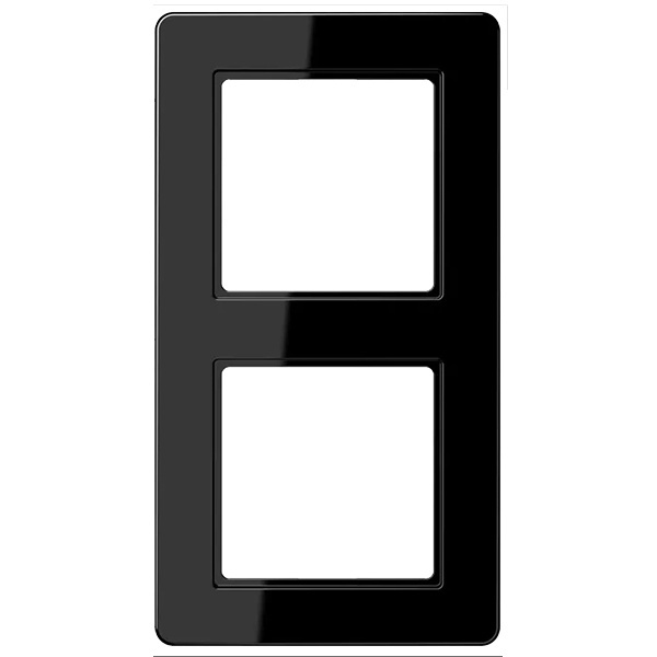 Рамка 2-ая Jung A flow Черный