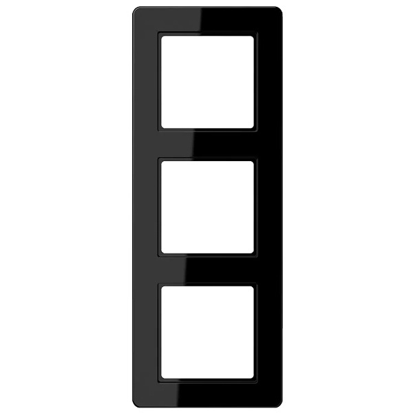 Рамка 3-ая Jung A flow Черный