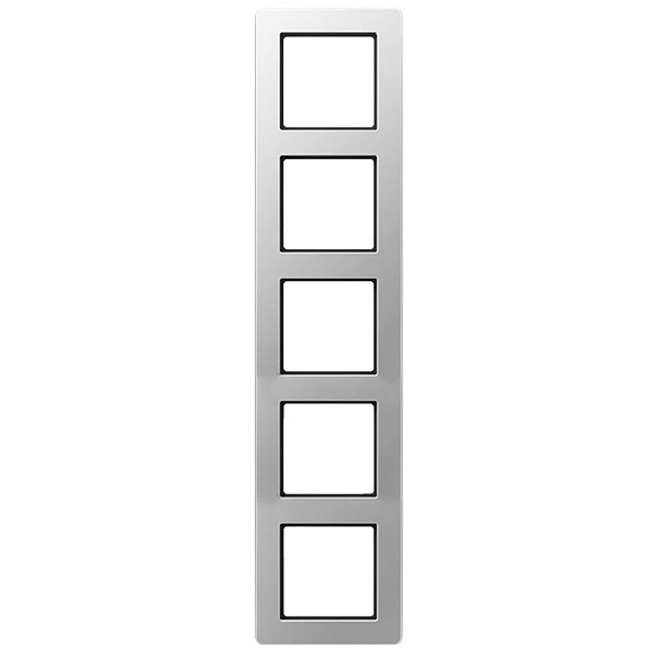 Рамка 5-ая Jung A flow Алюминий