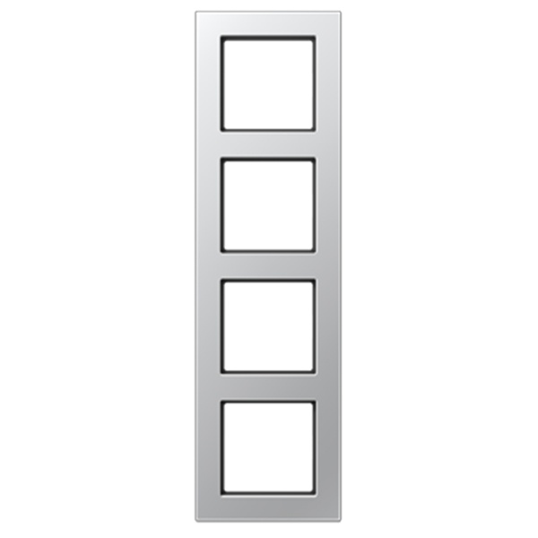 Рамка 4-ая Jung A550 Алюминий