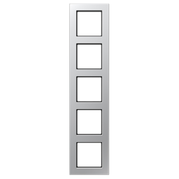 Рамка 5-ая Jung A550 Алюминий